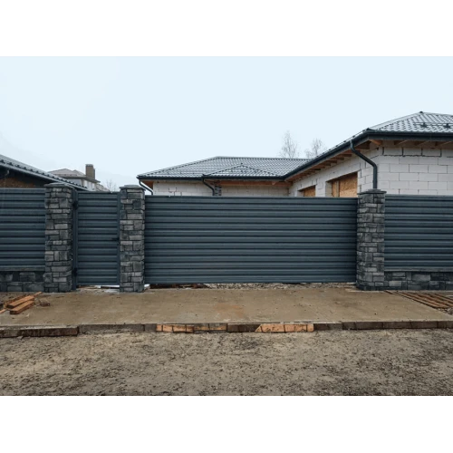 Профнастил оцинкованный Н57 0.55 мм