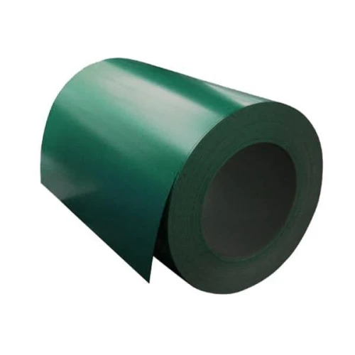 Рулон оцинкованный с полимерным покрытием (окрашенный) 0.7x1250 RAL 6005 Zn140 2кл.
