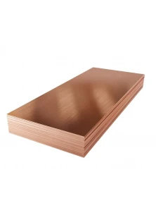 Лист медный 10x800х2000 М1 мягкий