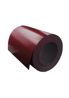 Рулон оцинкованный с полимерным покрытием (окрашенный) 0.35x1250 RAL 3005 Zn140 2кл.