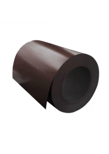 Рулон оцинкованный с полимерным покрытием (окрашенный) 0.7x1250 RAL 8017 Zn140 2кл.