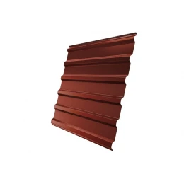 Профнастил С20R Grand Line 0.5 Velur RAL 8004 терракота