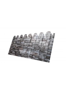 Профнастил С10B фигурный 0,45 Print Elite с пленкой Fine Stone
