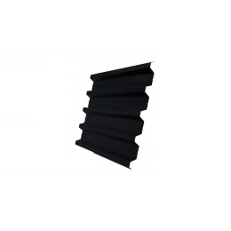 Профнастил H60R Grand Line 0.5 GreenCoat Pural BT. matt RR 33 черный (RAL 9005 черный)