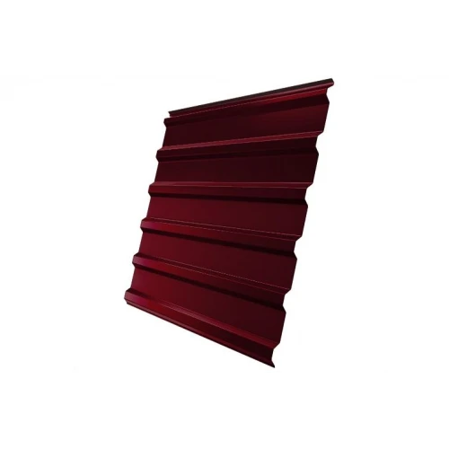 Профнастил С20R 0,5 Satin Мatt RAL 3005 красное вино