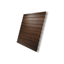 Профнастил С8А 0,45 Print-double Premium с пленкой Antique Wood