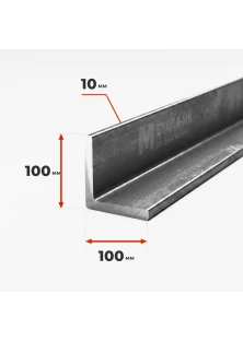 Уголок судовой F420W Arc 100х100х10 мм